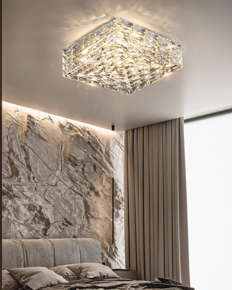 WOMO-WM1130 Square Recessed Glass Ceiling Lamp