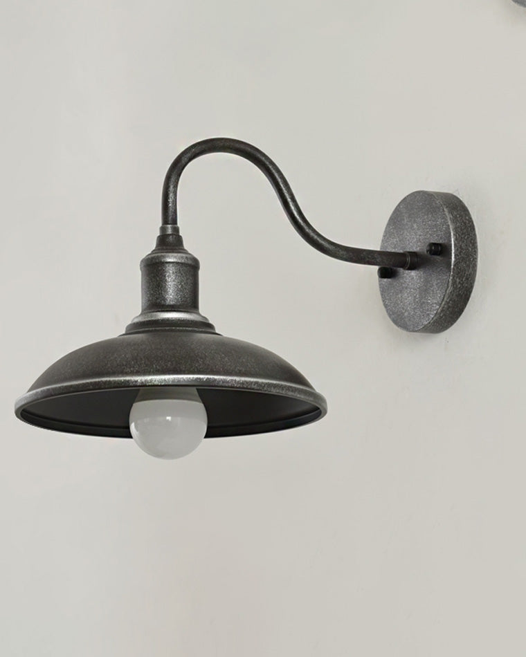 WOMO Lámpara de pared de granero con cuello de cisne - WM9143