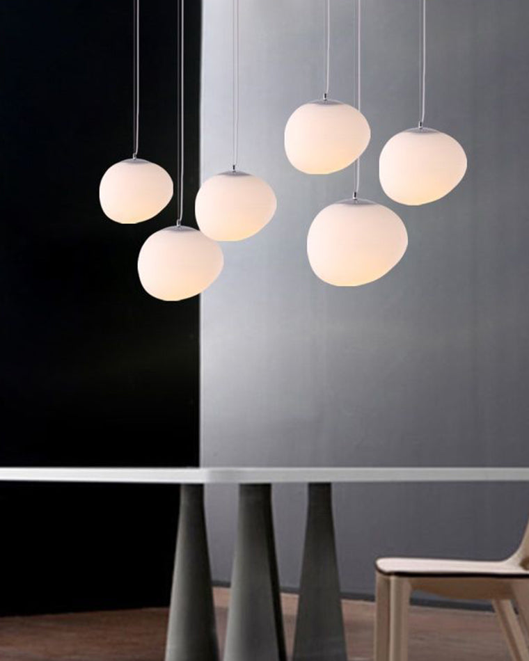 WOMO Lámpara colgante asimétrica Egg Globe - WM2497