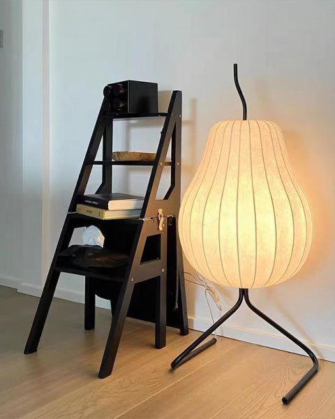 WOMO Pear Shaped Silk Floor Lamp - WM7126