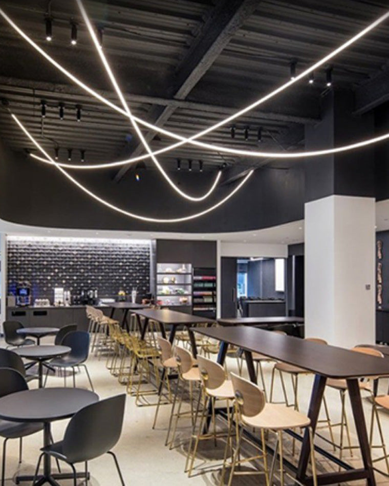 WOMO LED Pendant Lights with Rope - WM2312