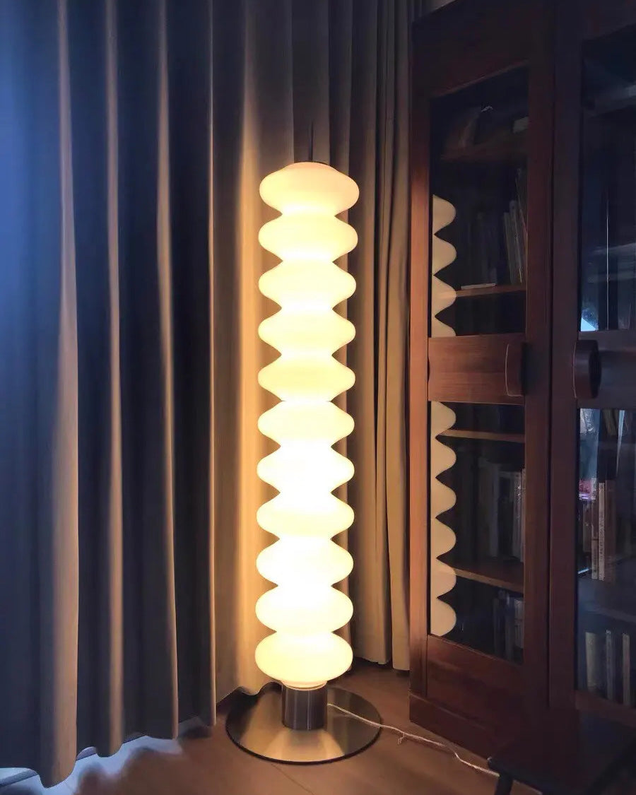 WOMO Stacked Crystal Ball Floor Lamp - WM7127