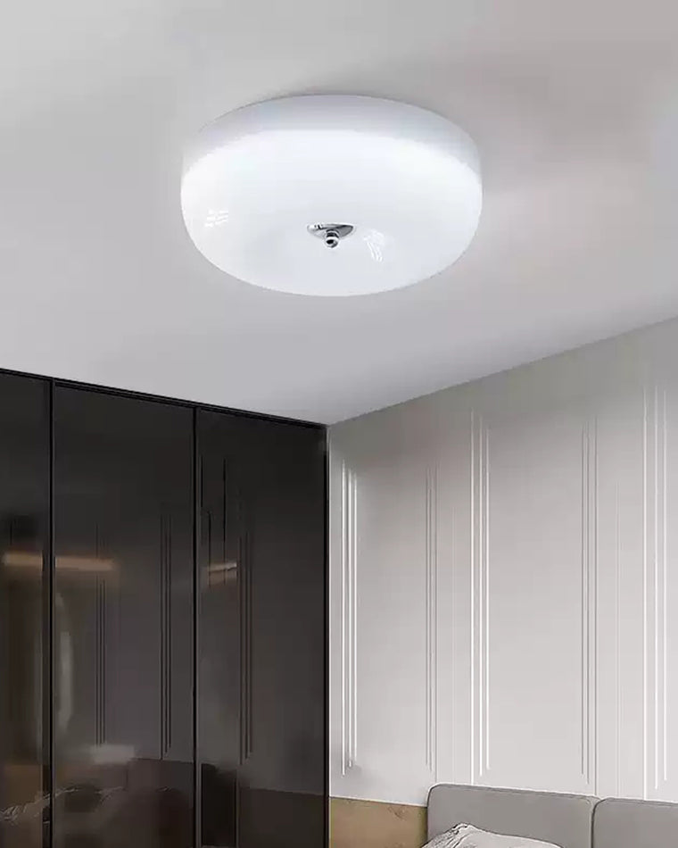 WOMO Round Milky Glass Ceiling Light - WM1134