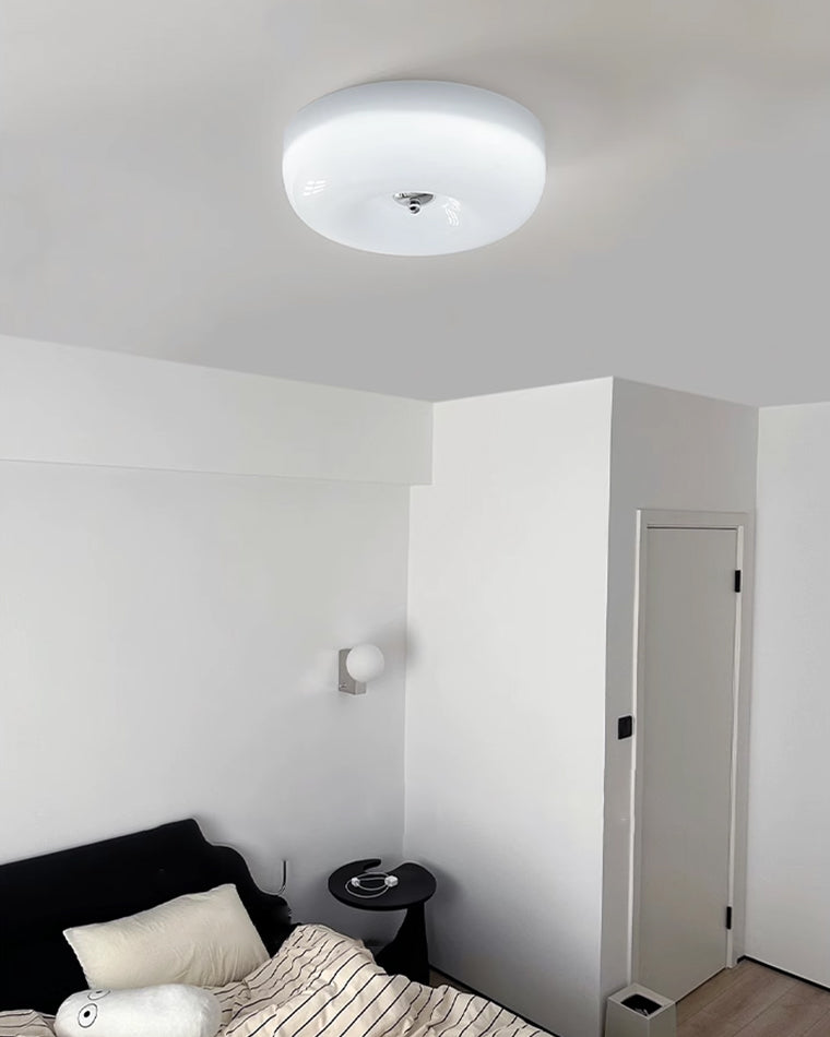 WOMO Round Milky Glass Ceiling Light - WM1134
