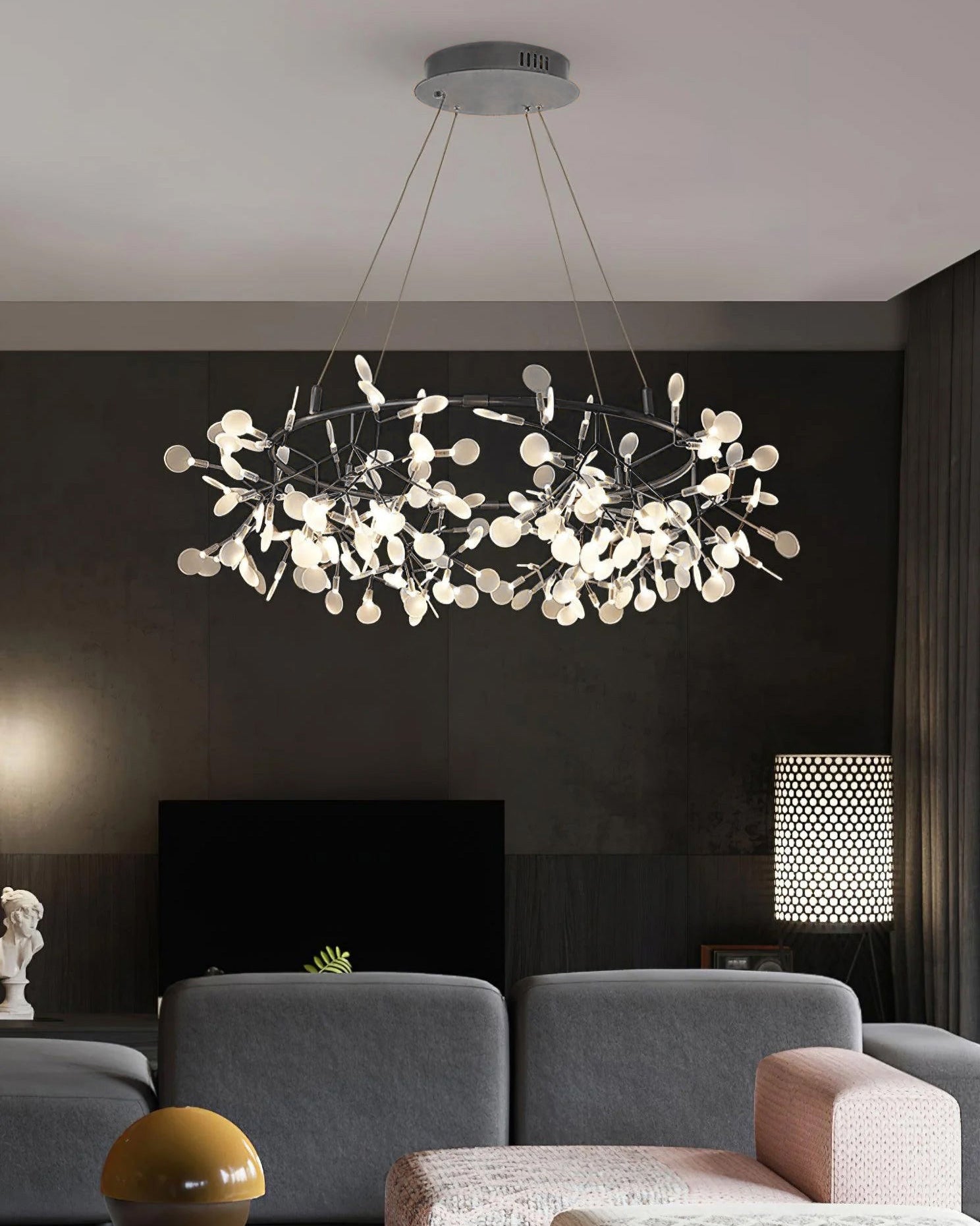 WOMO Lámparas Colgantes Redondo Heracleum / Luciérnaga - WM2435