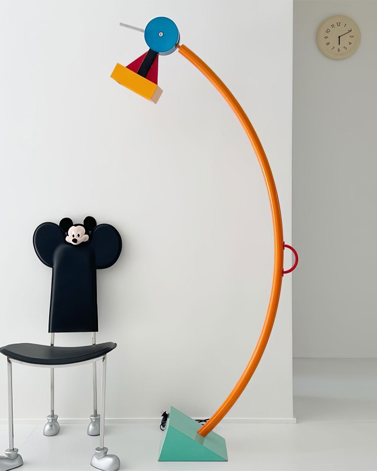 WOMO Lámpara de pie de arco multicolor - WM7104