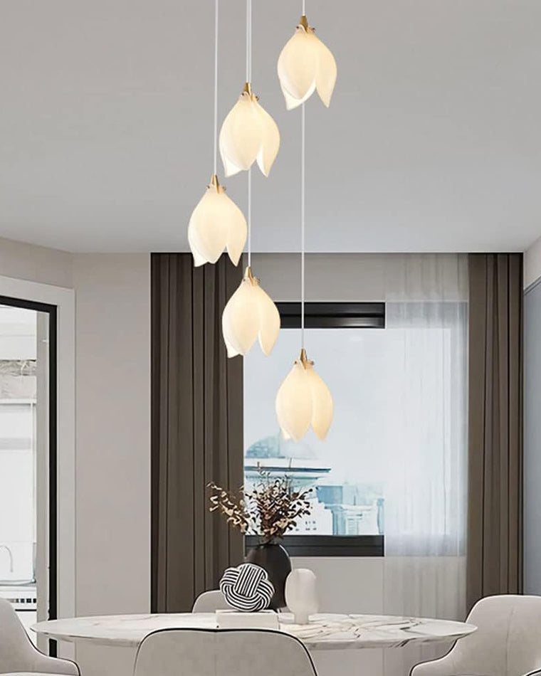 WOMO Lámparas Colgantes Pétalos de Magnolia-WM2106a