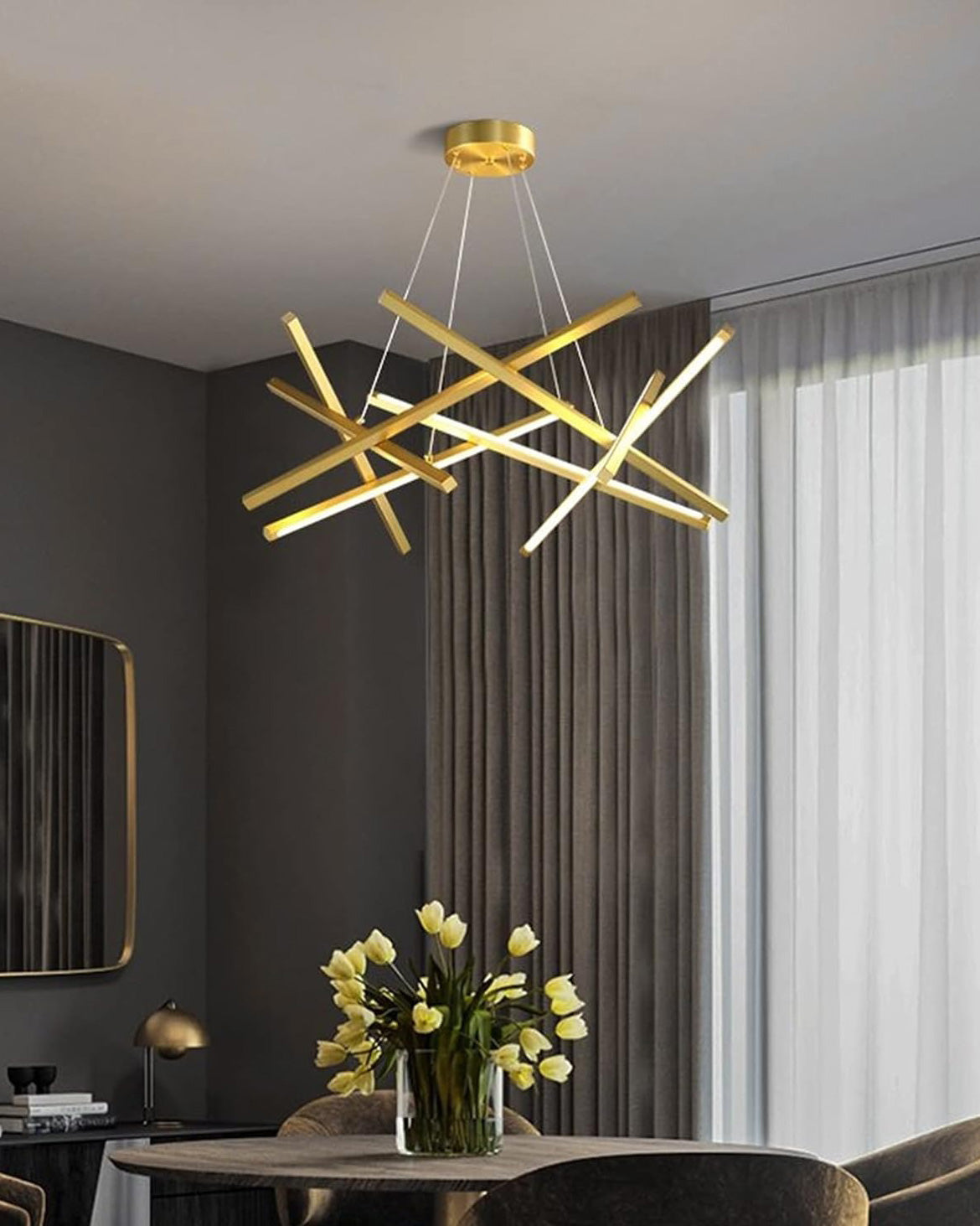 Lámpara de araña LED WOMO Stick-WM2583
