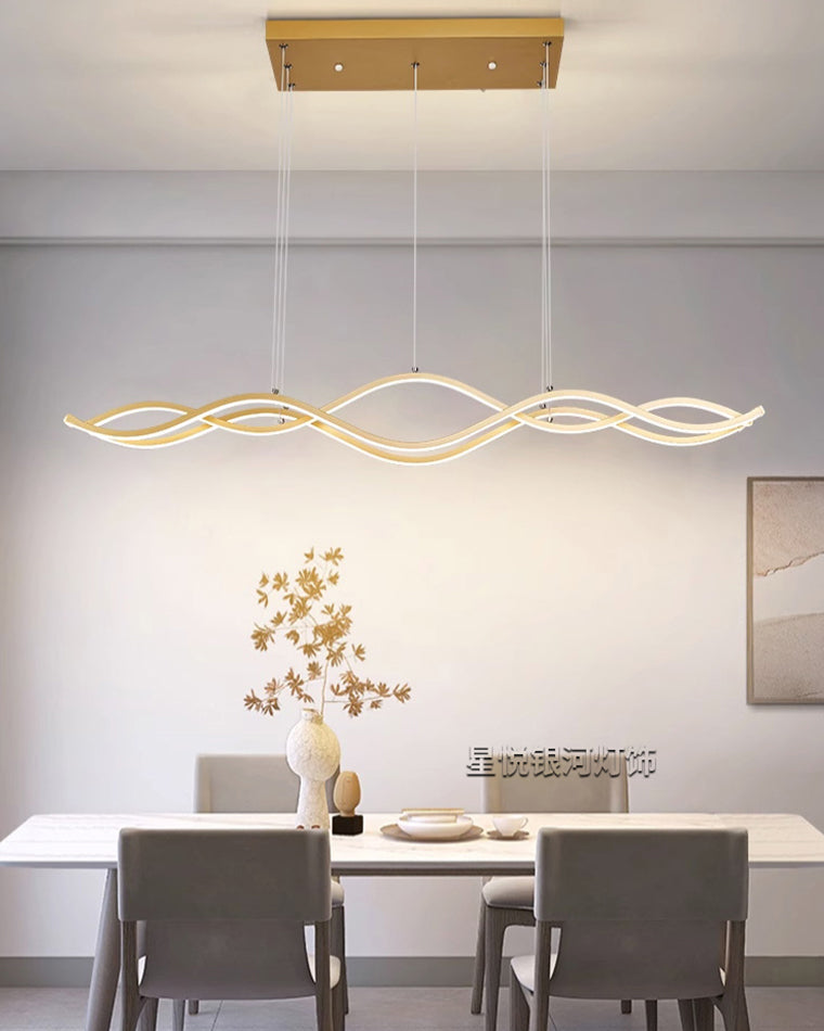 WOMO-WM2774 Wavy LED Chandelier