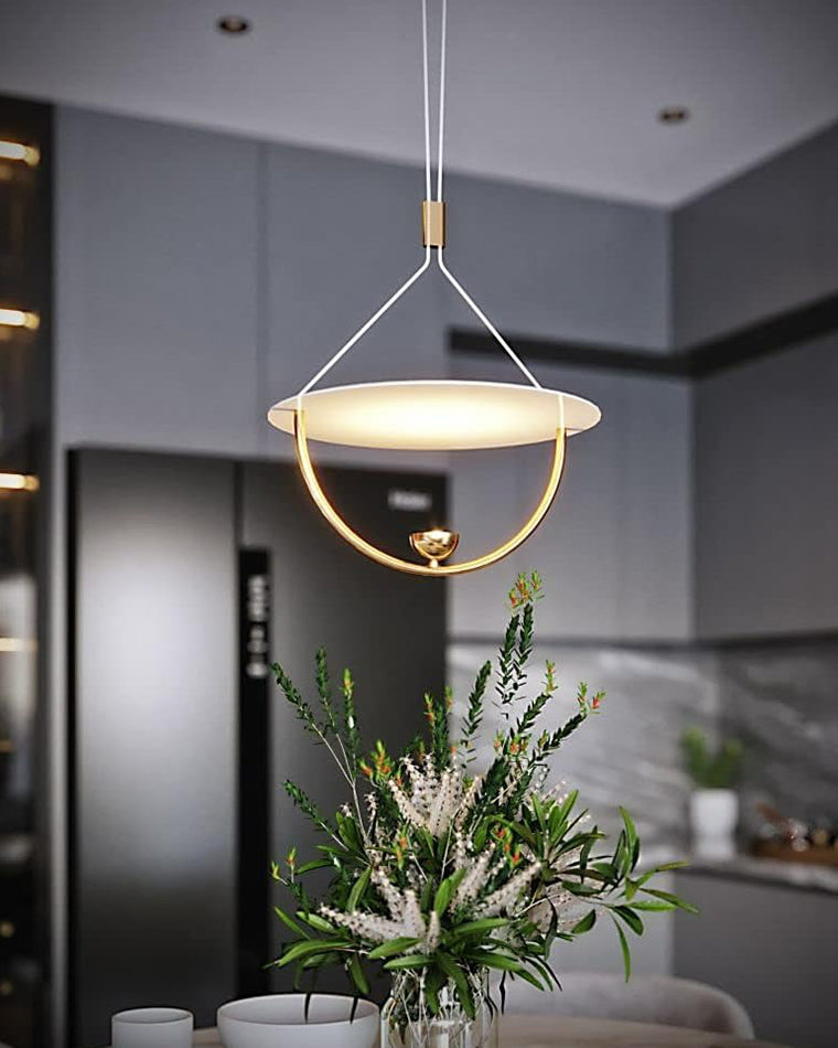Lámpara colgante WOMO Disc-WM2754