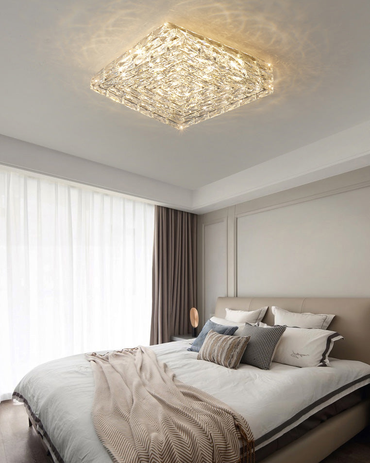 WOMO-WM1130 Square Recessed Glass Ceiling Lamp