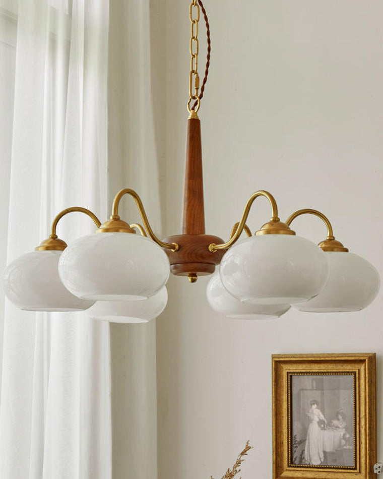 WOMO Milky Glass Retro Pendant Lights - WM2303