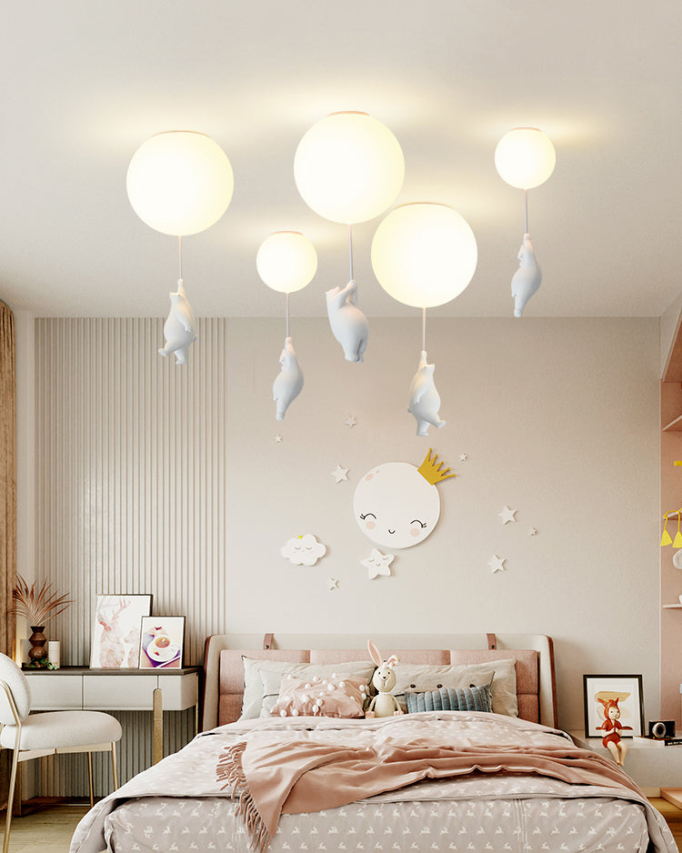 WOMO Bear Globe Ceiling Lamp - WM1123