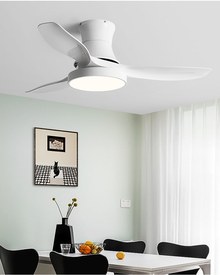WOMO Ventiladores de techo con luz Empotrada - WM5128