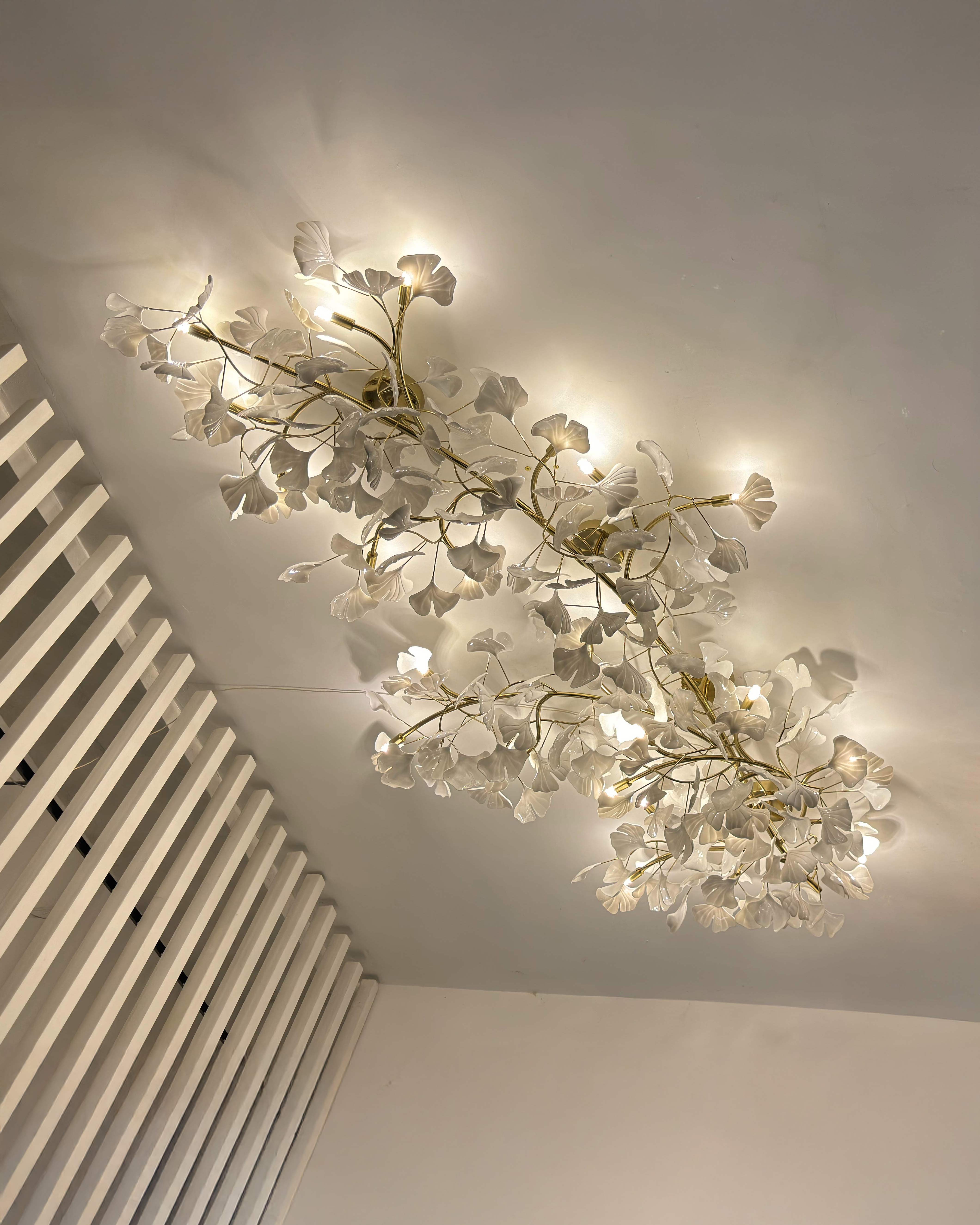 WOMO Ceramic Gingko Recessed Ceiling Lamp - WM1119