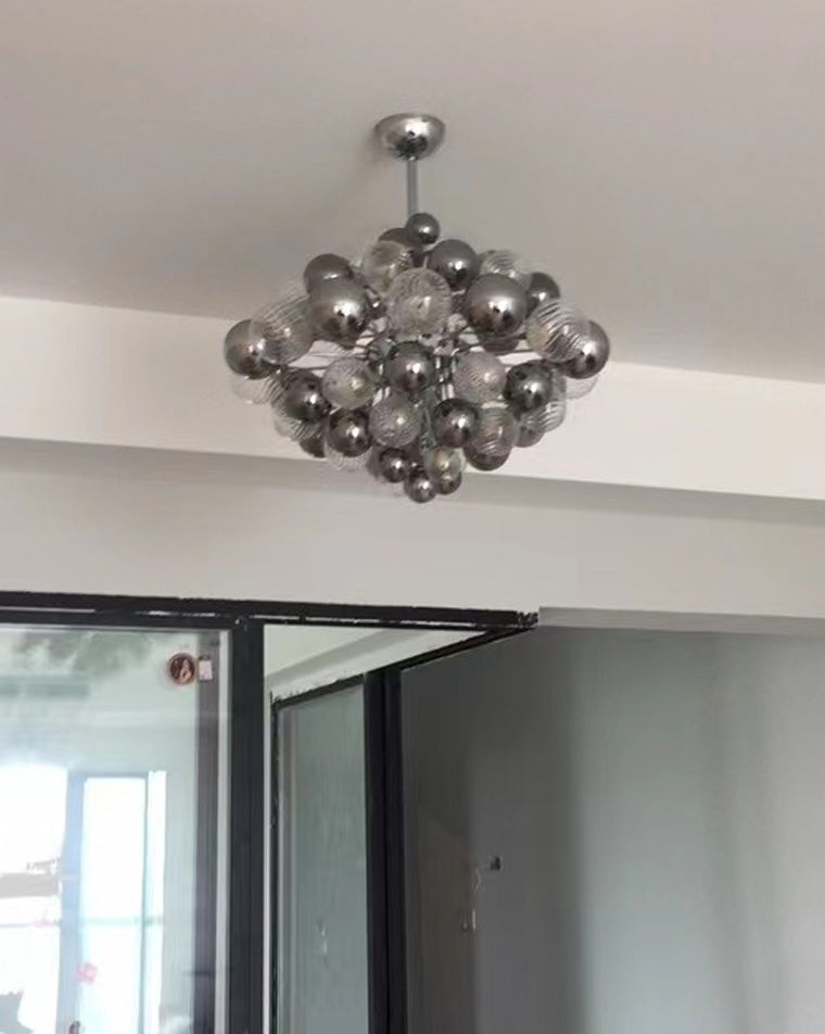 Lámpara de araña WOMO de burbujas de cristal - WM2456