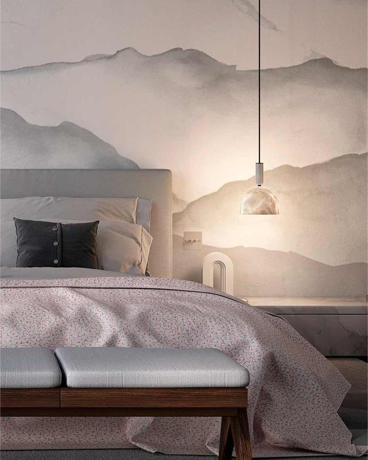 Pendant lamp WOMO Oki Alabaster-WM2899