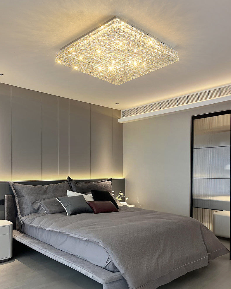 WOMO-WM1114 Square Glass Recessed Ceiling Lamp