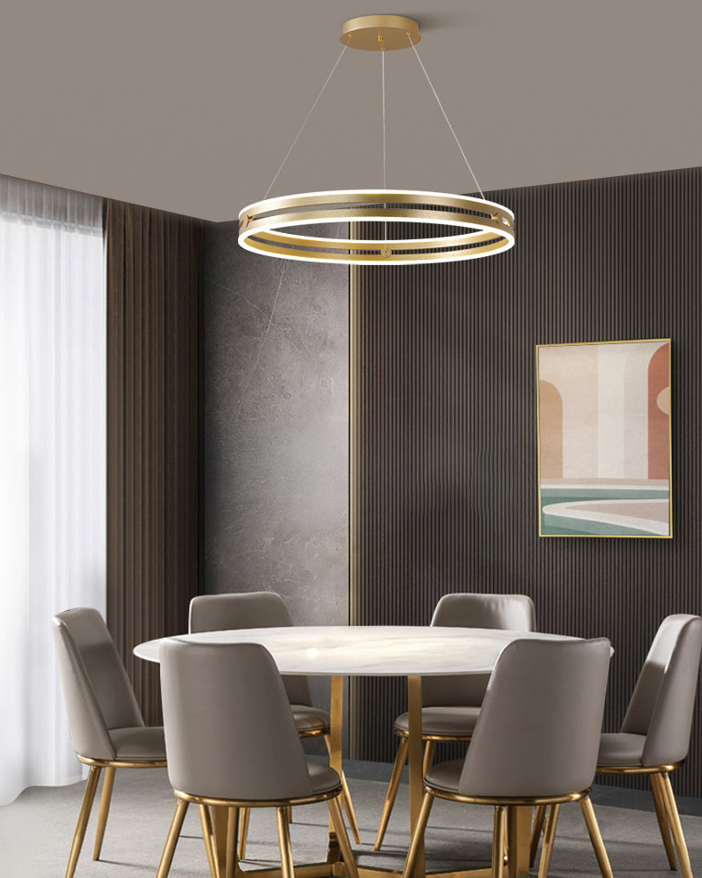 Lámpara de araña LED circular WOMO-WM2888