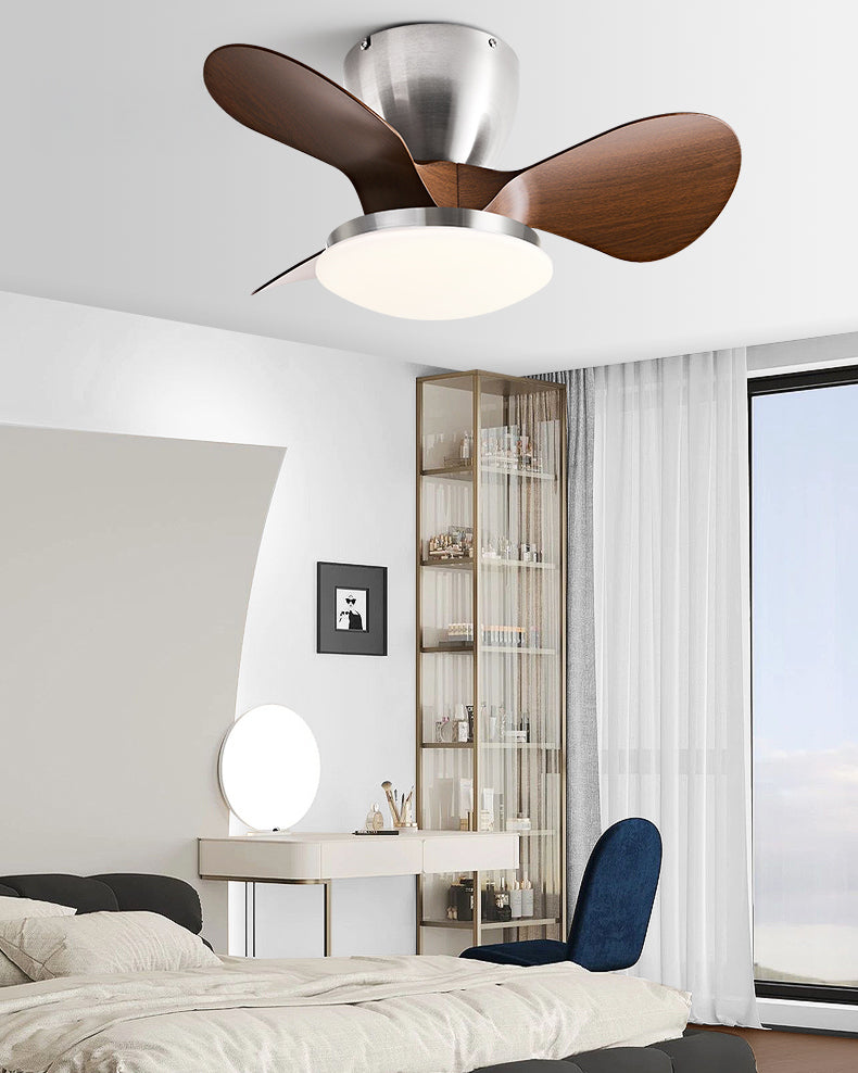 Ventilador de techo pequeño WOMO de 24 pulgadas con luz y perfil bajo - WM5159