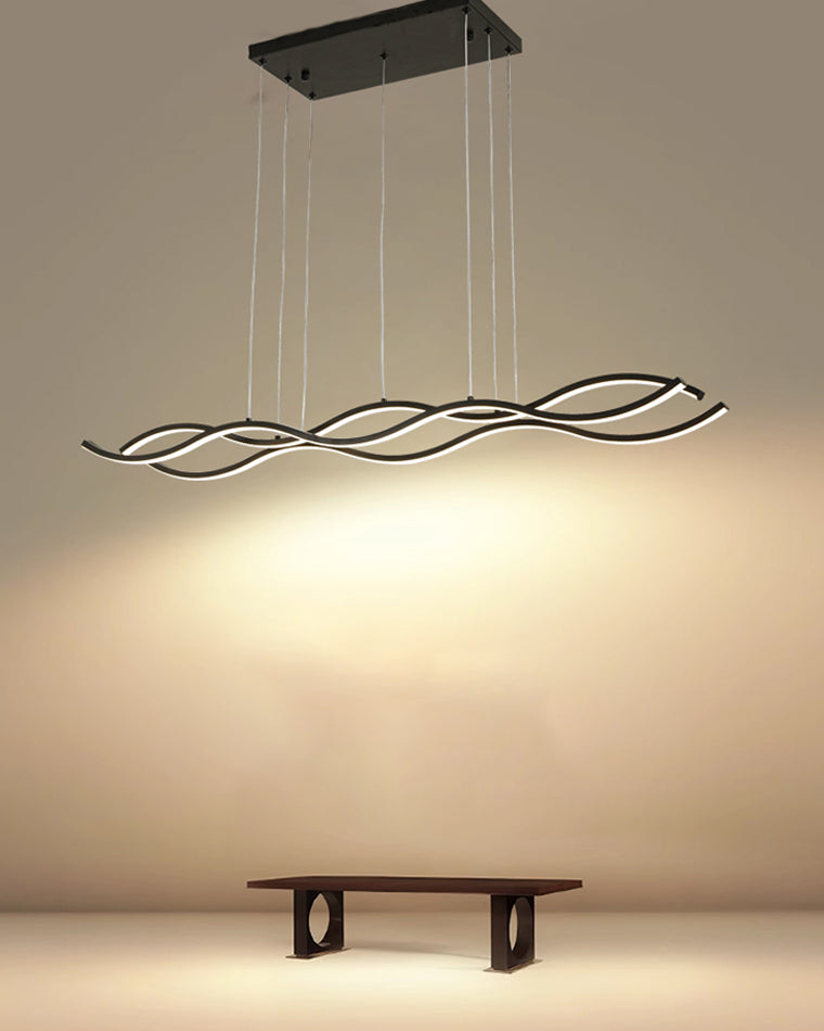 WOMO-WM2774 Wavy LED Chandelier