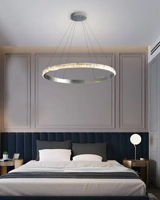 WOMO LED Crystal Circular Chandelier - WM2491a