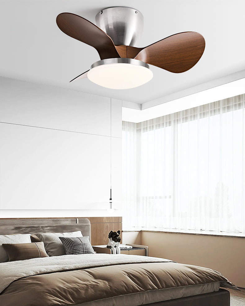 Ventilador de techo pequeño WOMO de 24 pulgadas con luz y perfil bajo - WM5159