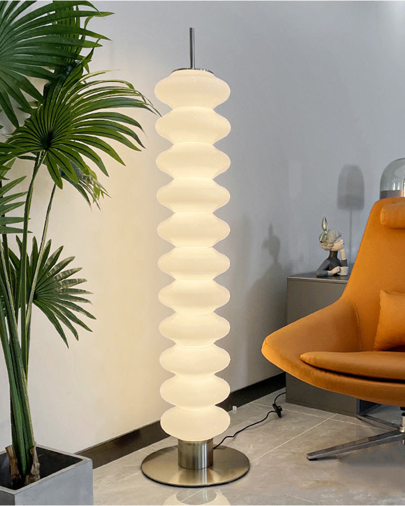WOMO Stacked Crystal Ball Floor Lamp - WM7127
