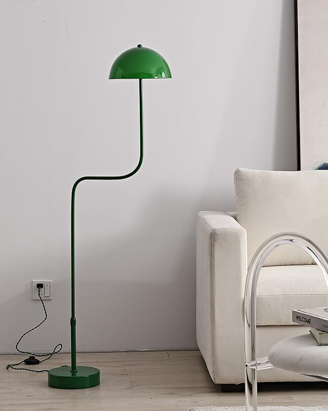 WOMO Telescopic Floor Lamp with Glass Dome - WM7097