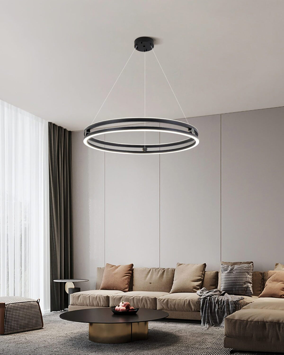 Lámpara de araña LED circular WOMO-WM2888