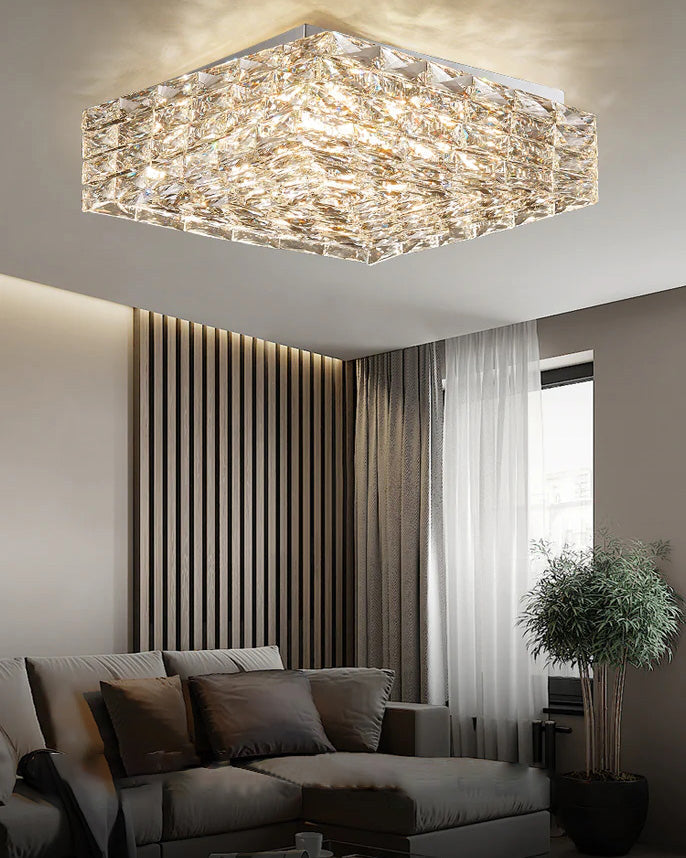 WOMO-WM1130 Square Recessed Glass Ceiling Lamp