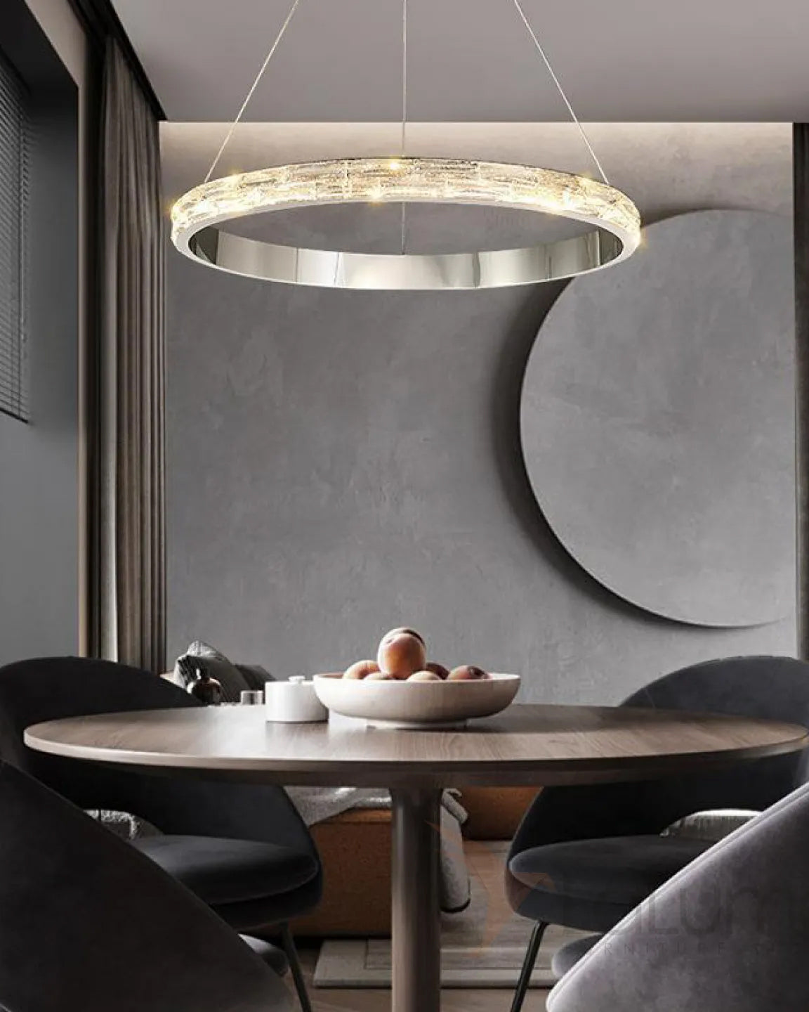 WOMO LED Crystal Circular Chandelier - WM2491a