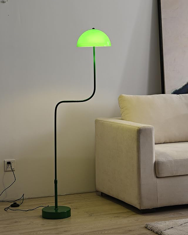 WOMO Telescopic Floor Lamp with Glass Dome - WM7097