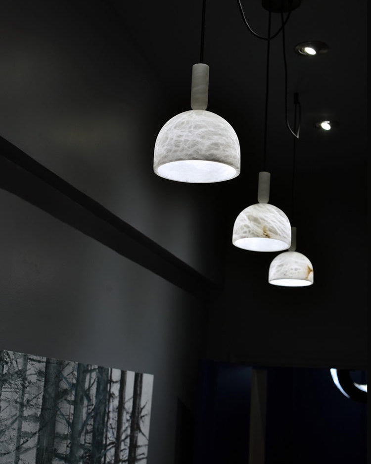 Pendant lamp WOMO Oki Alabaster-WM2899