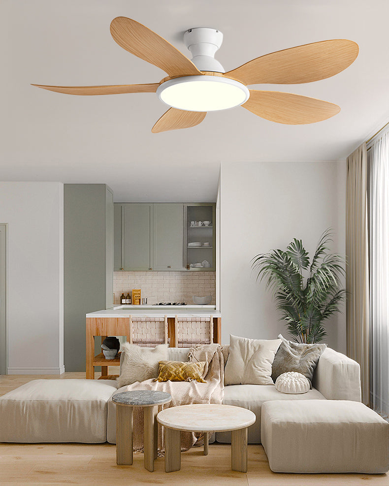 Ventilador de techo WOMO de perfil bajo con luz brillante - WM5153
