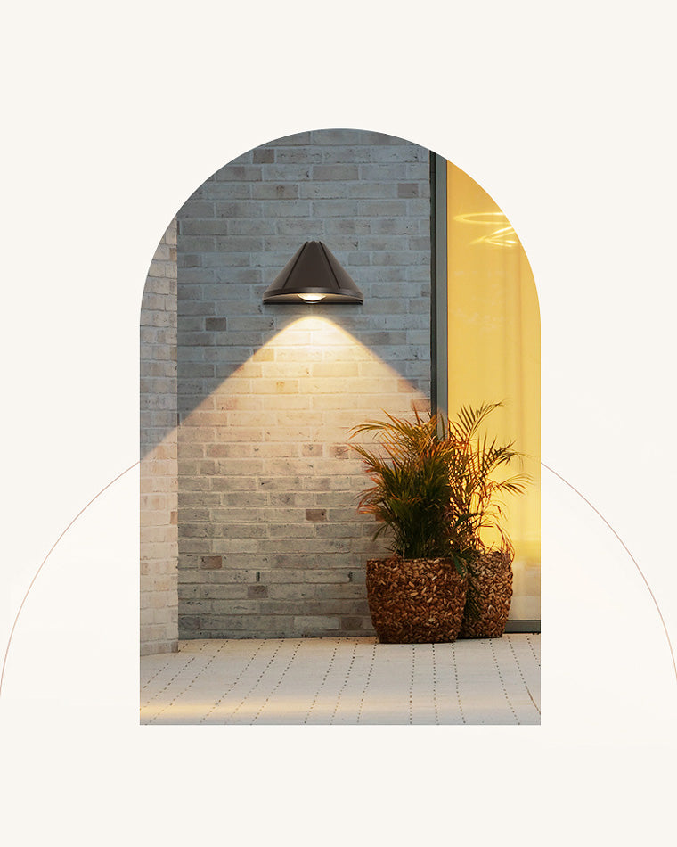 WOMO Aplique de pared para exterior Cone - WM9141
