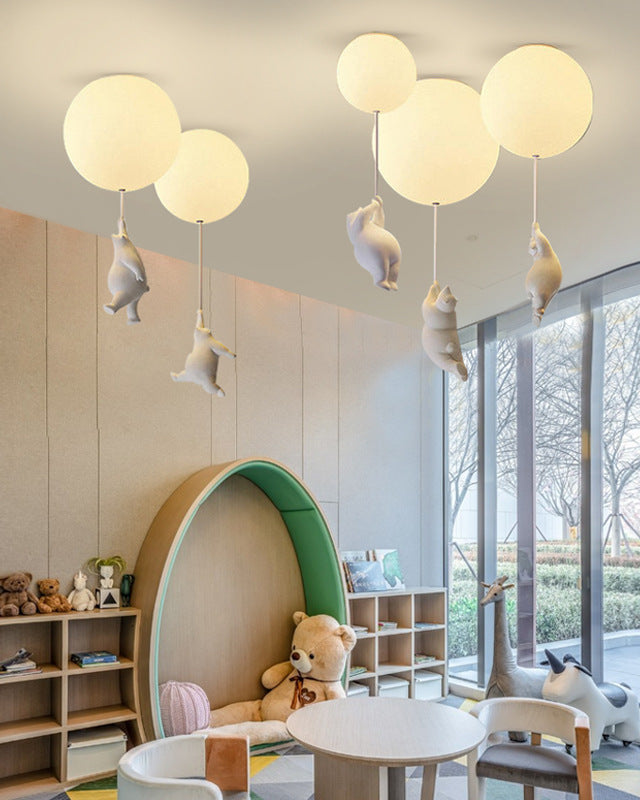 WOMO Bear Globe Ceiling Lamp - WM1123