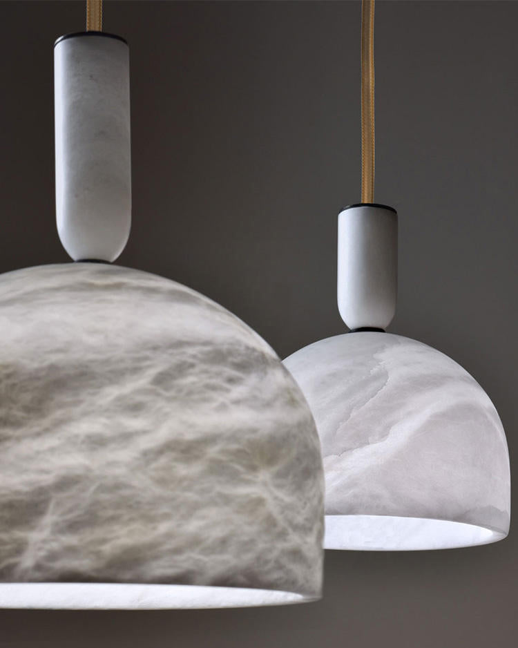 Pendant lamp WOMO Oki Alabaster-WM2899