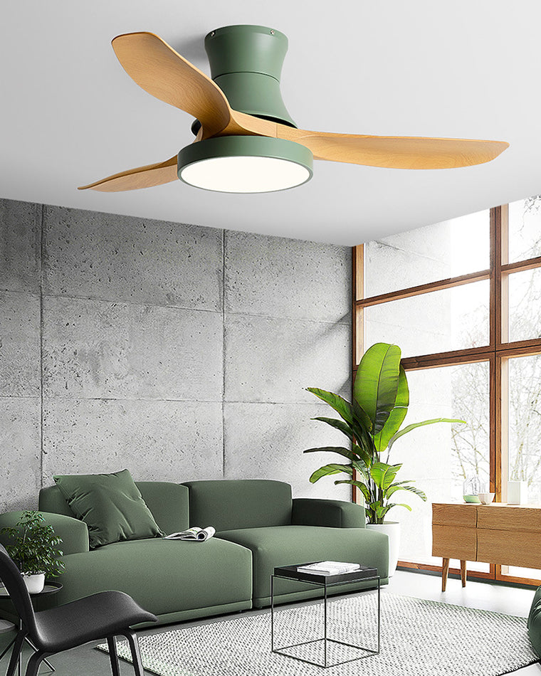 WOMO Ventiladores de techo con luz Empotrada - WM5128
