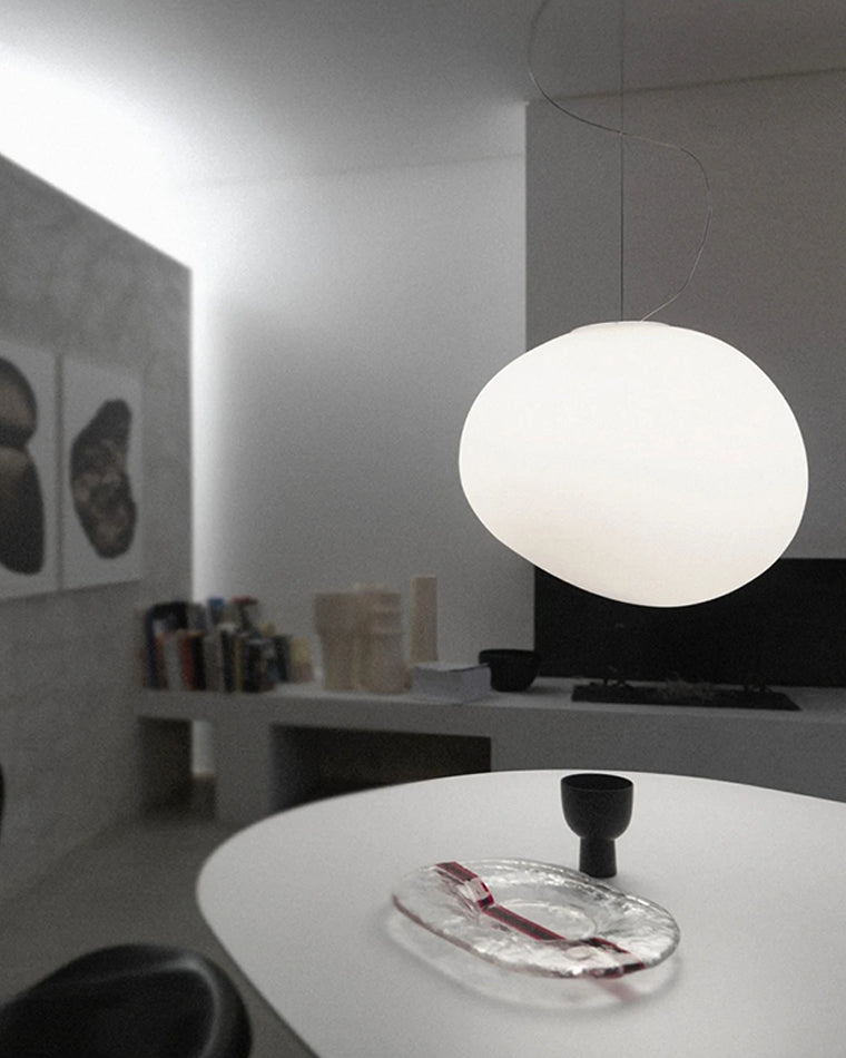 WOMO Lámpara colgante asimétrica Egg Globe - WM2497