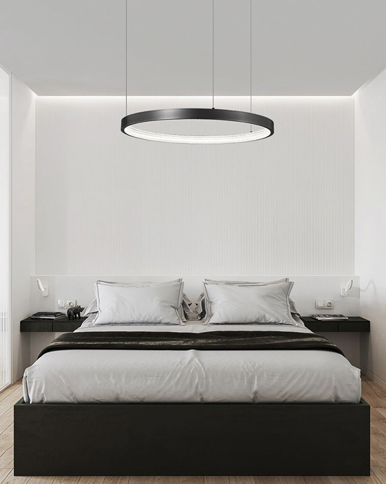 WOMO Lámparas Colgantes Circular LED de Latón - WM2357