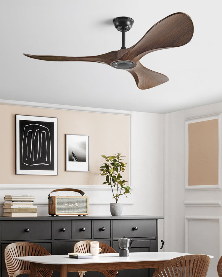 WOMO Ceiling Fans with Light Three Blades - WM5160