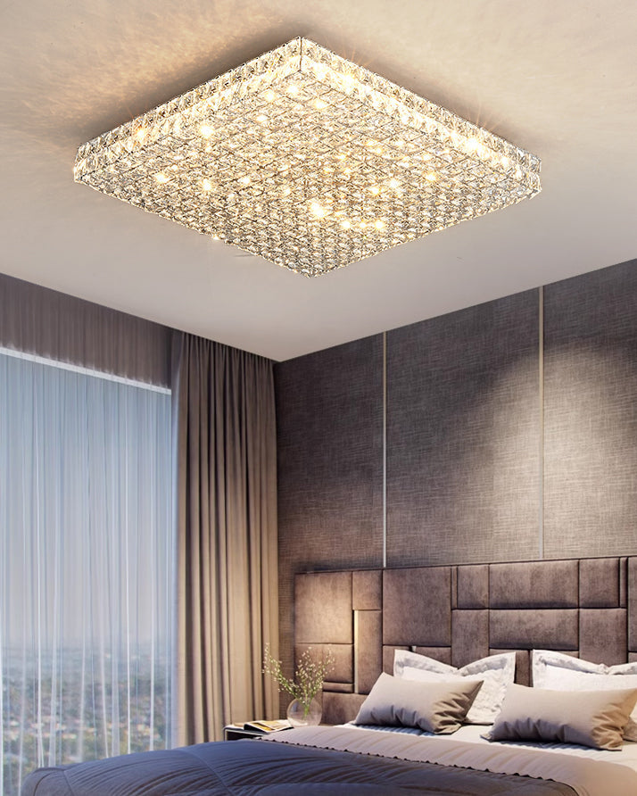 WOMO-WM1114 Square Glass Recessed Ceiling Lamp