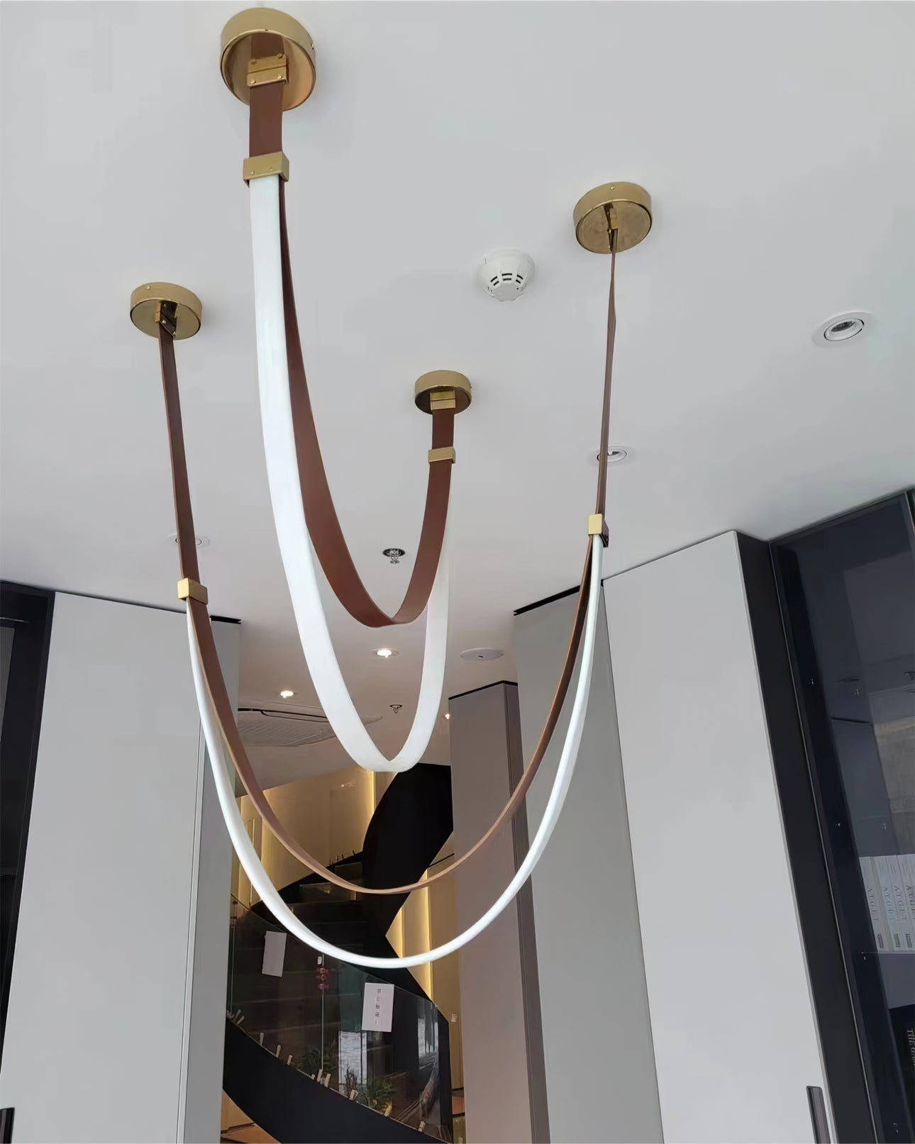 WOMO Leather Ribbon Chandelier - WM2908