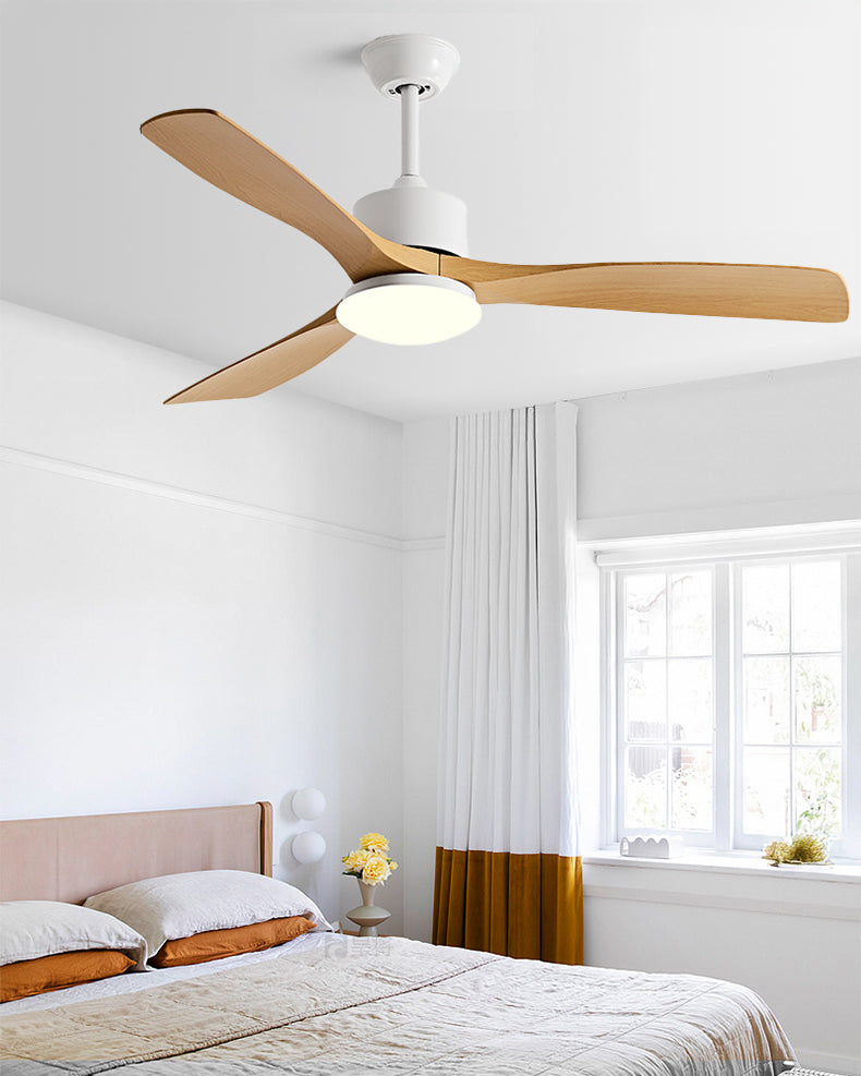 WOMO Ventiladores de techo con luz con 3 Aspas - WM5178