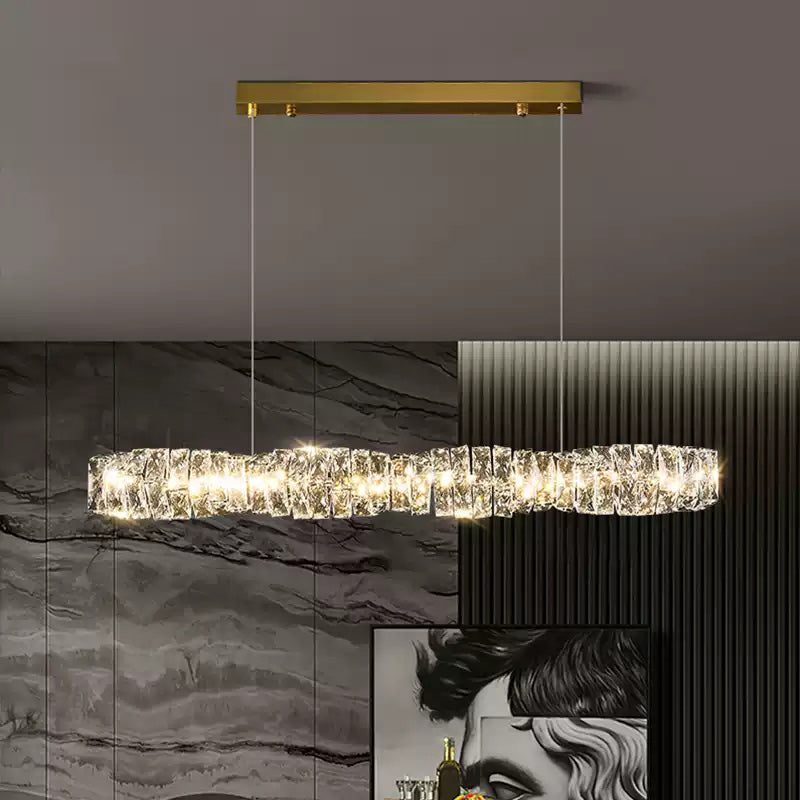 WOMO Lámparas Colgantes Cristal Barra-WM2193