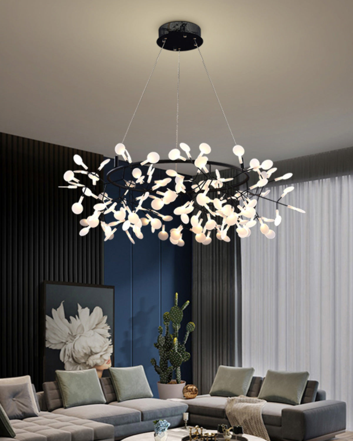 WOMO Lámparas Colgantes Redondo Heracleum / Luciérnaga - WM2435