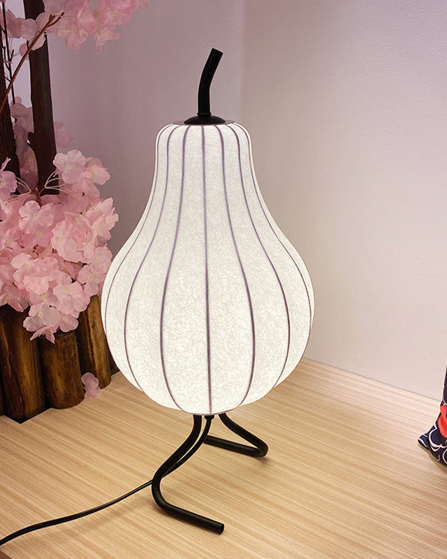 WOMO Pear Shaped Silk Floor Lamp - WM7126