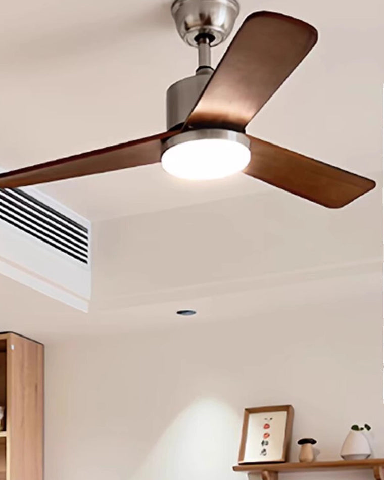WOMO Ventiladores de techo con luz Moderno de Mid Century - WM5117