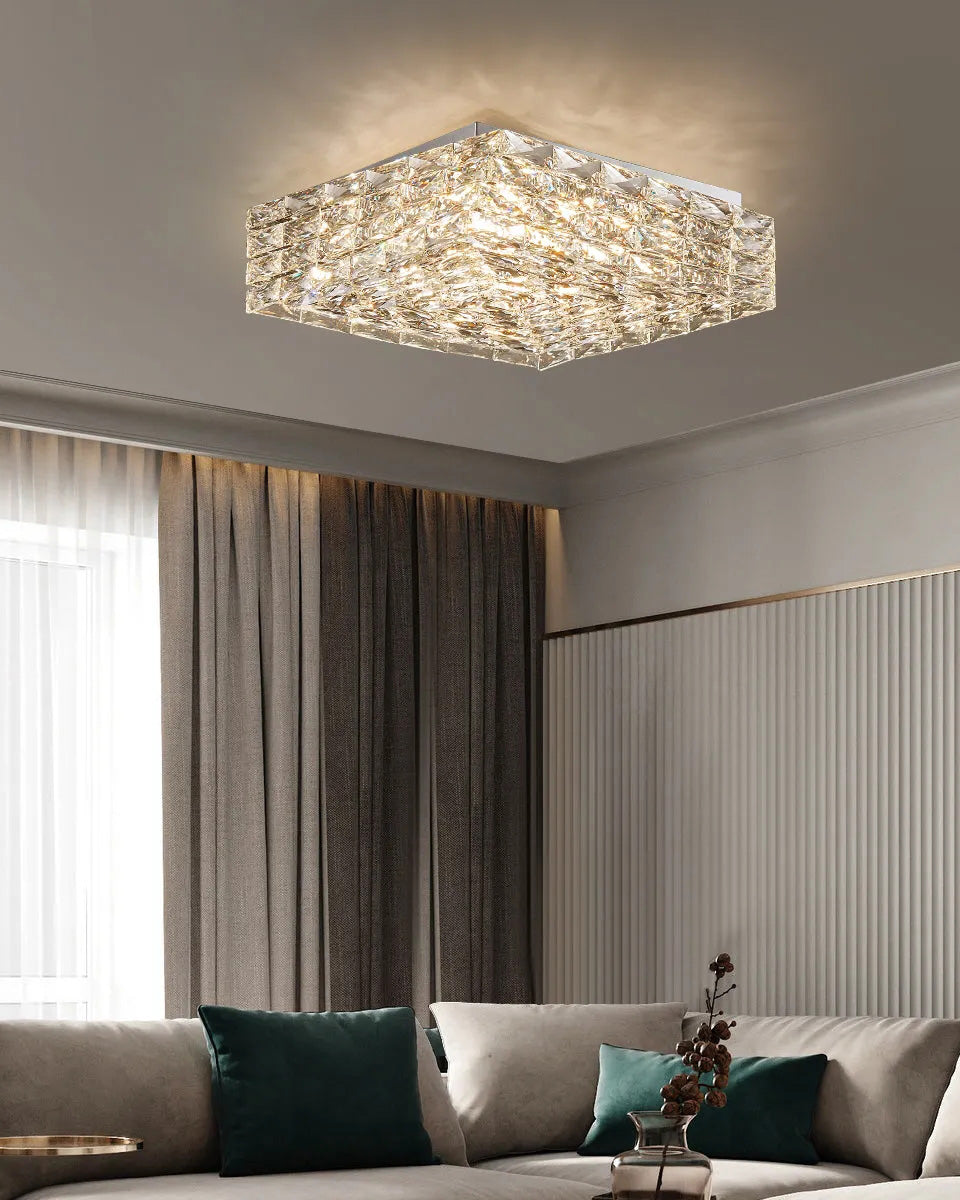 WOMO-WM1130 Square Recessed Glass Ceiling Lamp